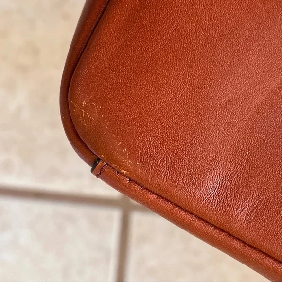 Vera Bradley Mesa Brown Big Sky Leather Backpack Bag - Picture 13 of 13